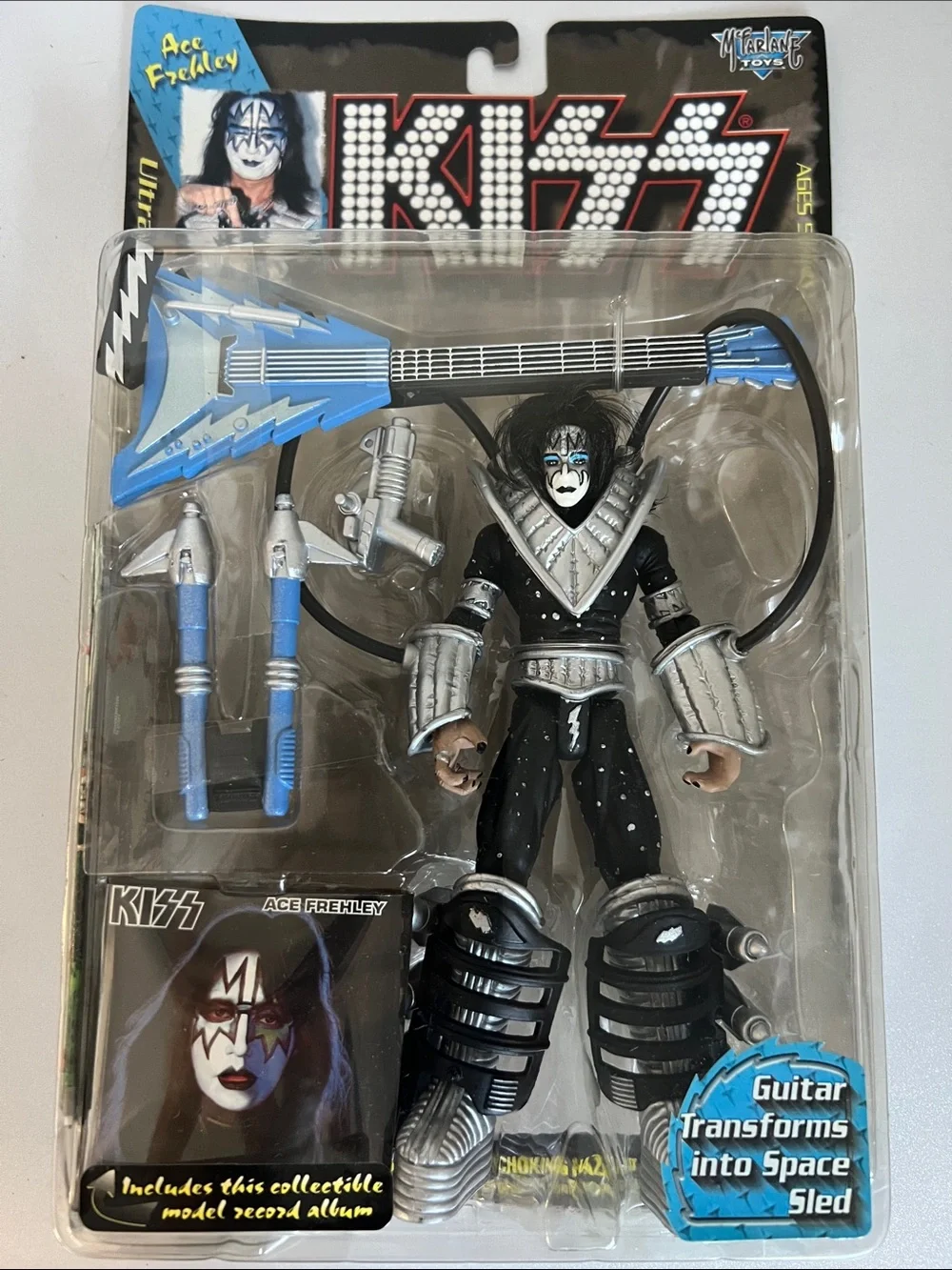 KISS Ultra Action Figures LP Set/4 Sealed/Mint 1997